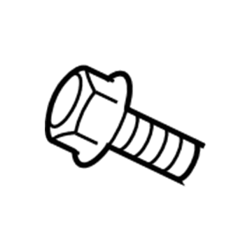 Dodge 6507909AA Stabilizer Link Bolt