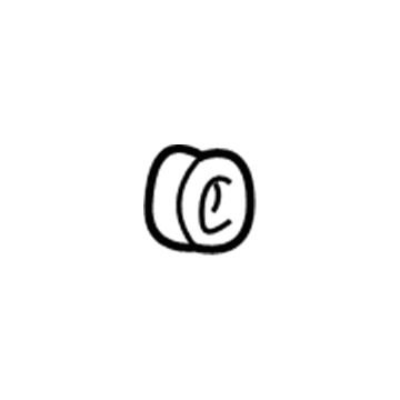 Dodge MR530313 High Mount Lamp Gasket