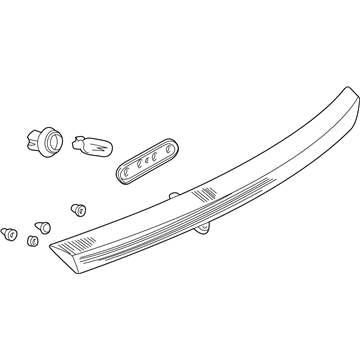 Dodge MR416004 High Mount Lamp