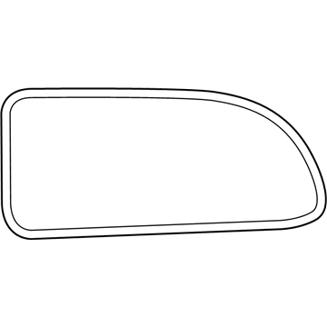 Dodge 4894635AC Glass Weatherstrip
