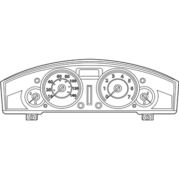 Chrysler 5172105AG Instrument Cluster