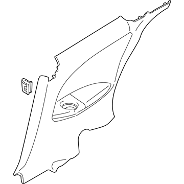 Chrysler MR621740 Lower Trim Panel