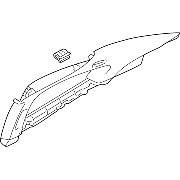 Chrysler MR621732 Upper Trim Panel