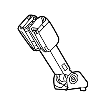 Jeep 6XH921T5AD Buckle