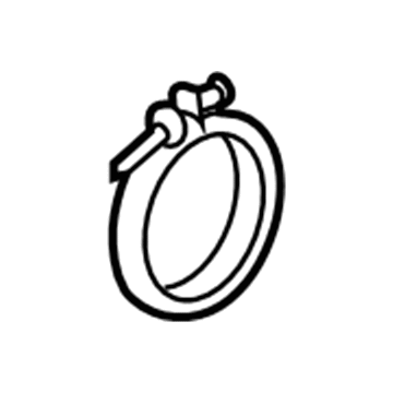 Mopar 68096257AA Converter & Pipe Clamp