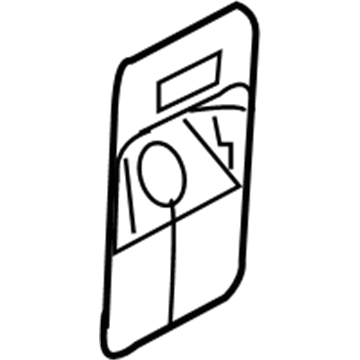 Dodge 68042944AA Bezel