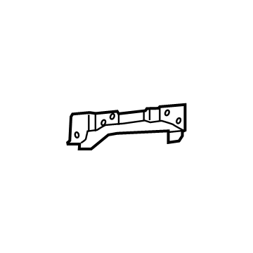 Dodge 68260105AA Chrome Extension Bracket