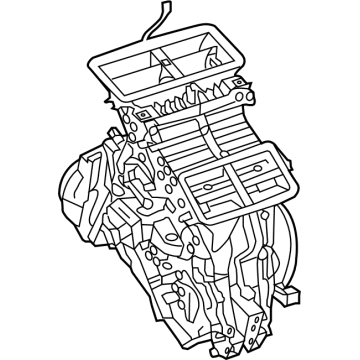 Dodge 68511144AA A/C & Heater Case