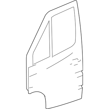 Dodge 5123672AB Door Shell
