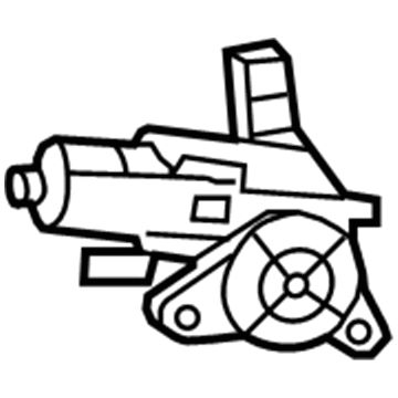 Dodge 68021446AA Window Motor