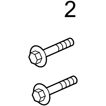 Jeep 6511315AA Motor Mount Upper Bolt