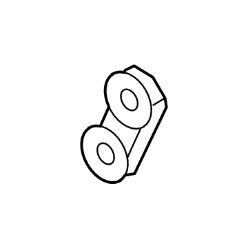 Ram 6512528AA Motor Mount Nut Plate