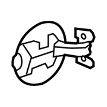 Ram 68184566AA Fuel Door