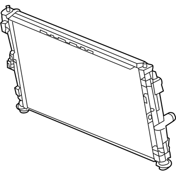 Chrysler Radiator - 68004049AB