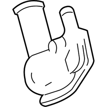 Jeep 53010553AB Thermostat Housing