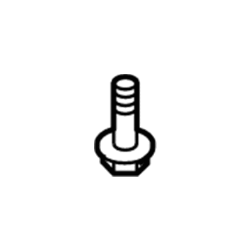 Mopar 6104233AA Plate Bolt, Rear