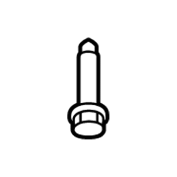 Jeep 6104428AA Tow Hook Bolt