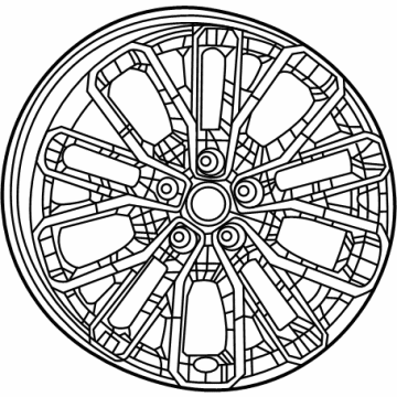 Jeep 4755580AA Wheel, Alloy