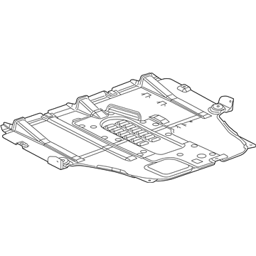 Dodge 68082724AH Underbody Shield