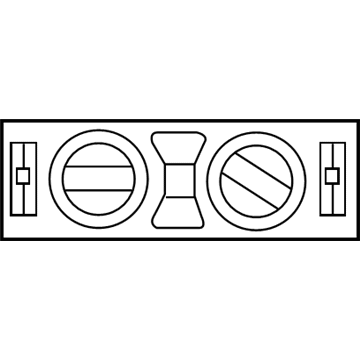 Chrysler 5099162AA Heater Control