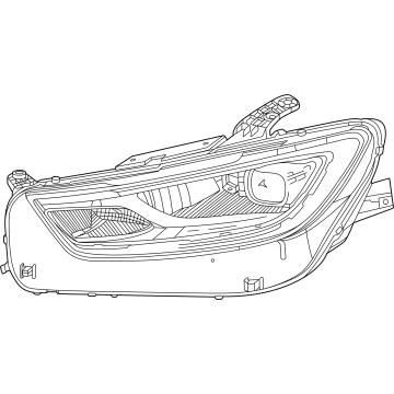 Chrysler Pacifica Headlight - 68428559AC