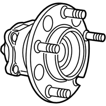 Jeep 4766719AC Hub & Bearing