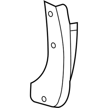 Mopar 5JL49TZZAC Mud Guard, Driver Side
