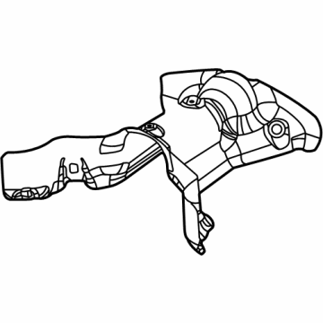 Jeep 68496205AB Heat Shield