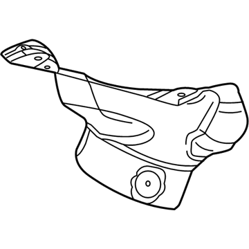 Jeep 68197575AA Heat Shield