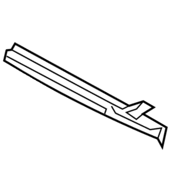 Dodge 5121704AA Center Pillar