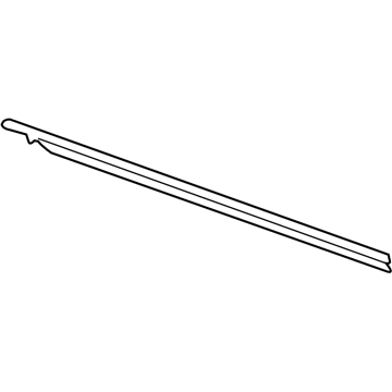 2012 Dodge Durango Weather Strip - 55399166AA