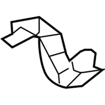 Chrysler 5074058AD Hinge