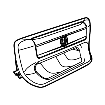 2021 Ram 1500 Tailgate Handle - 6RN79KFPAA