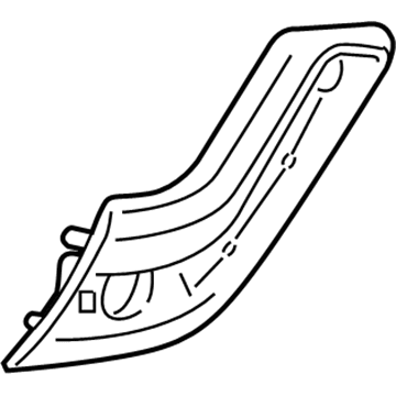 Jeep 1RC72JAHAE Handle Bezel