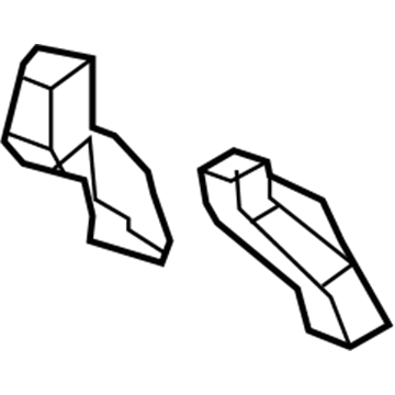 Jeep 5191352AB Heater Duct