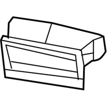 Jeep 5058297AC Air Inlet Duct