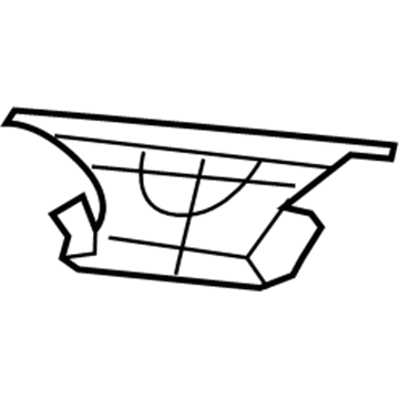 Jeep 5058202AB Defroster Duct