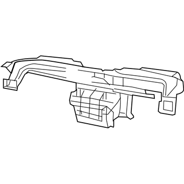 Jeep 5058206AA Outer Duct