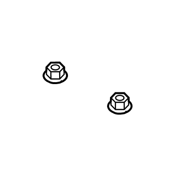 Ram 6509581AA Front Camera Nut