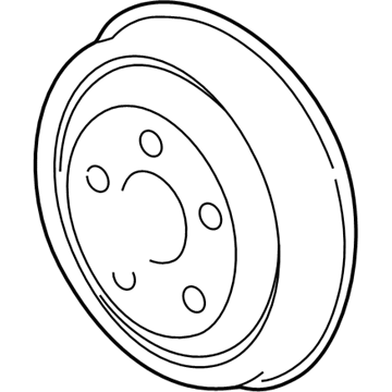 Chrysler Brake Drum - 5273209AA