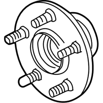 Chrysler 4509767 Hub & Bearing