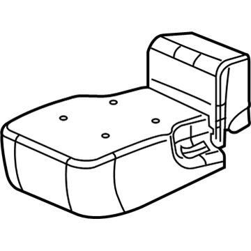 Chrysler 68224673AB Seat Cushion Pad