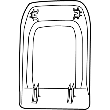 Chrysler 5RT90PL5AE Seat Back Panel
