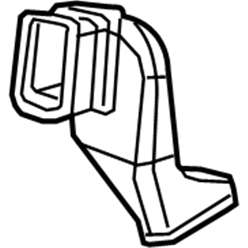 Ram 68263306AA Floor Duct