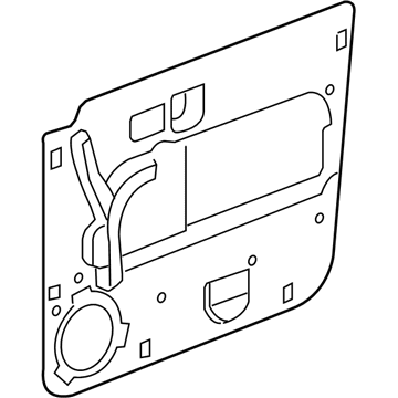Dodge 55112550AA Water Shield
