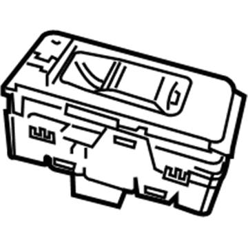 Jeep Door Lock Switch - 4602785AD