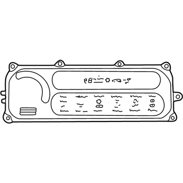 Dodge 4698199AG Heater Control