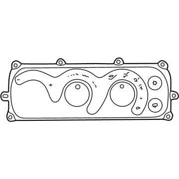 Dodge 4698198AC Heater Control