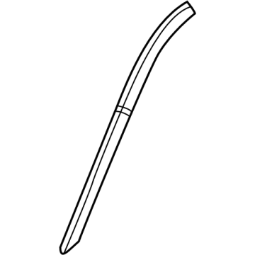 Jeep 68242133AB Lower Weatherstrip