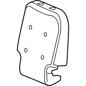 Chrysler 68224686AA Seat Back Pad